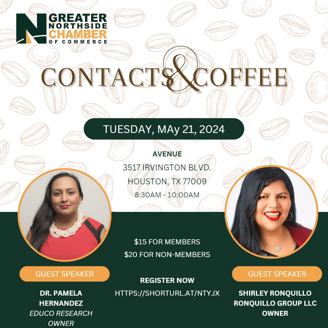 Contacts & Coffee - May 2024